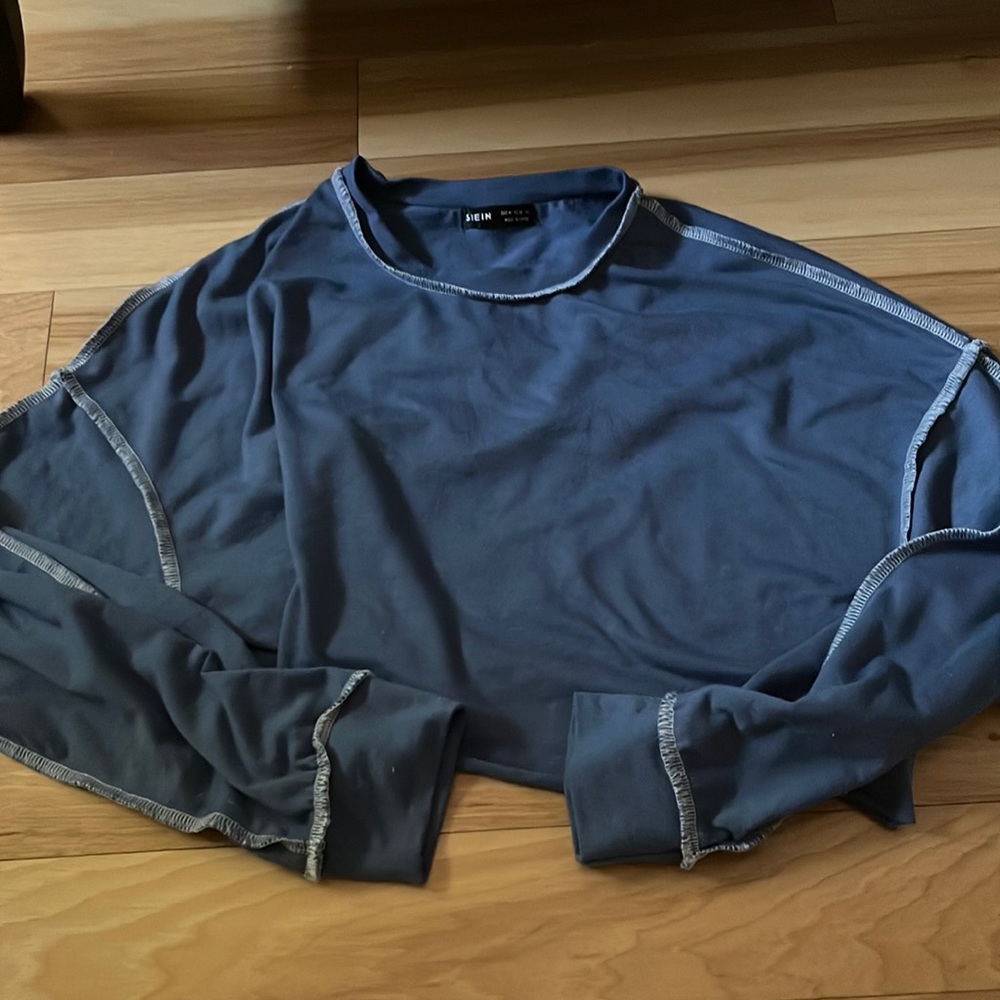 Shein Pajama crop top